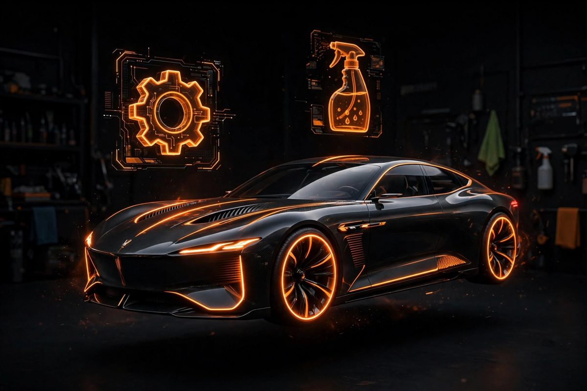 Auto Services — premium 3D