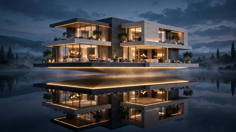 Real Estate — premium 3D